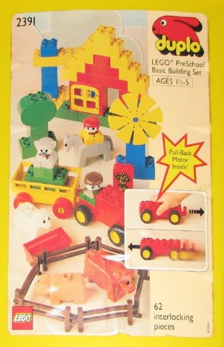 Farm in a Bucket LEGO set (#2391-1)