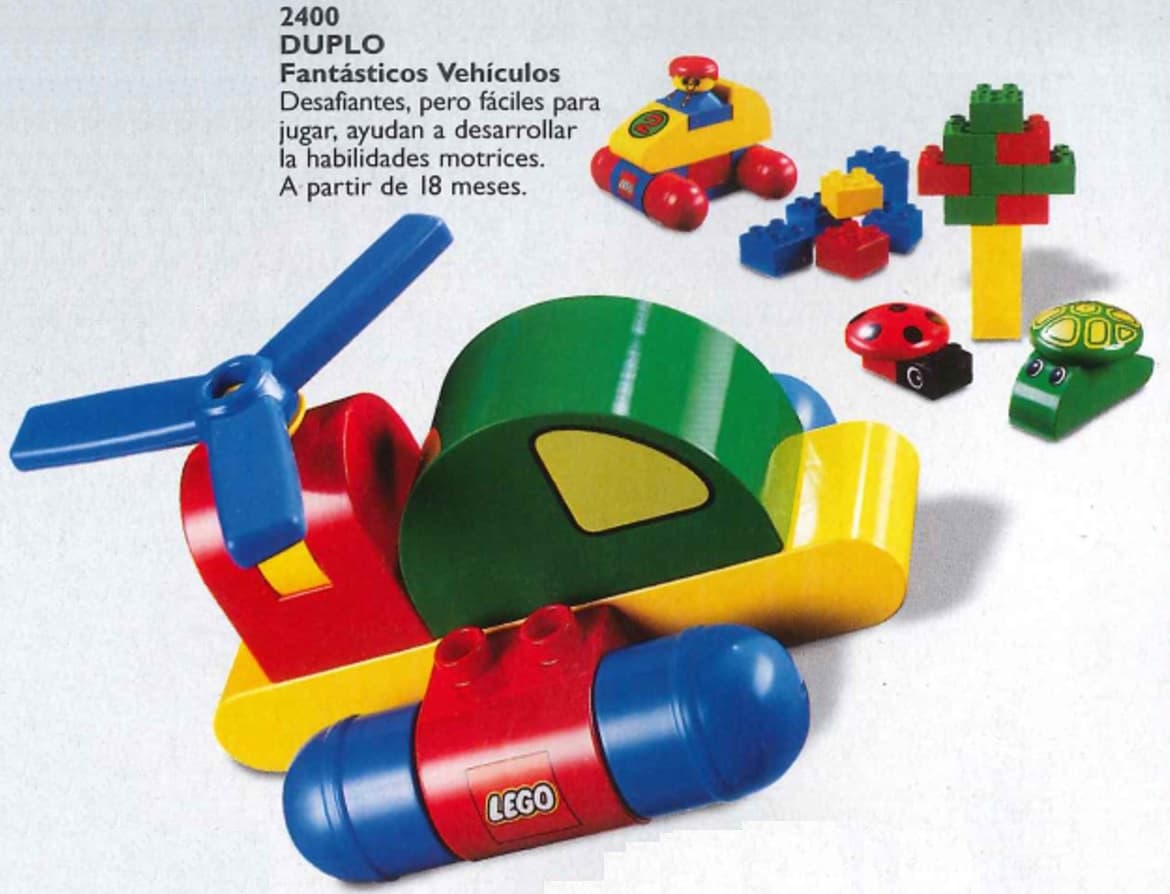 Cute Vehicles LEGO set (#2400-1, 2000)