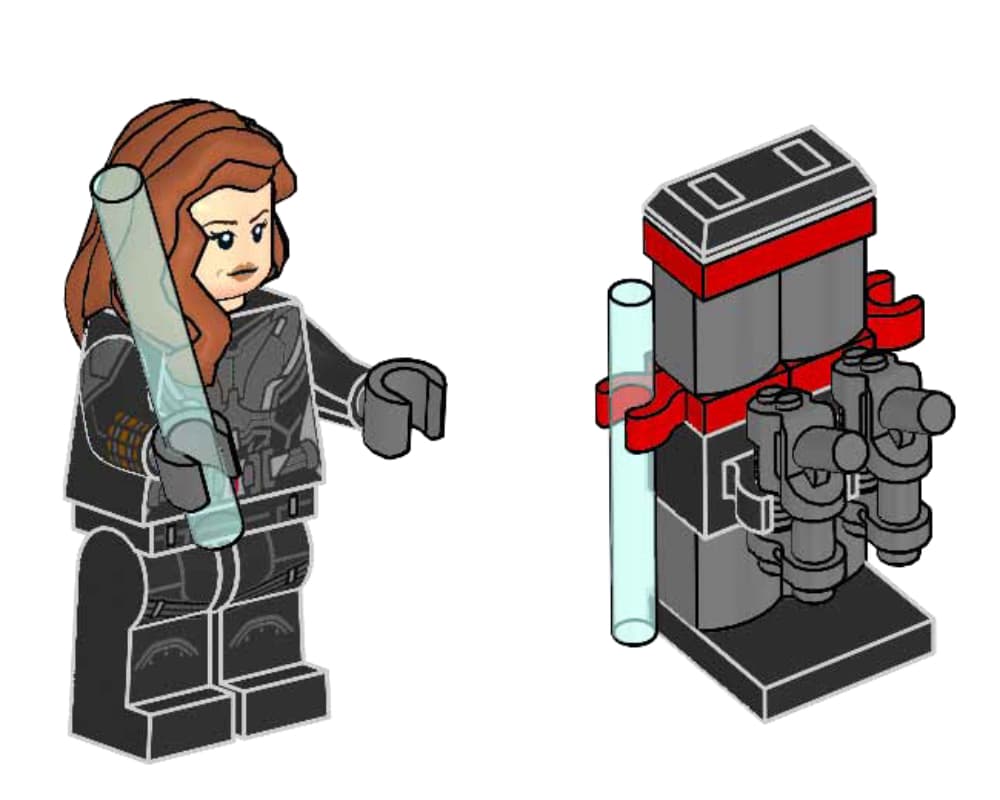 Black Widow LEGO set (#242109-1)