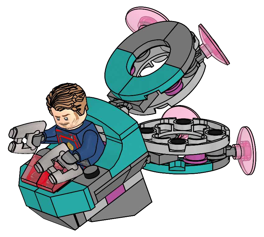 Star-Lord LEGO set (#242402-1)