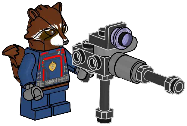 Rocket Raccoon LEGO set (#242404-1)