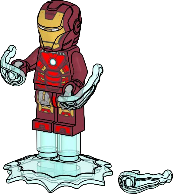 Iron Man LEGO set (#242406-1)