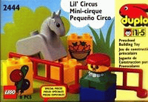 Lil' Circus LEGO set (#2444-1, 1994)