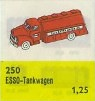1:87 Esso Bedford Tanker LEGO set (#250-2, 1956)
