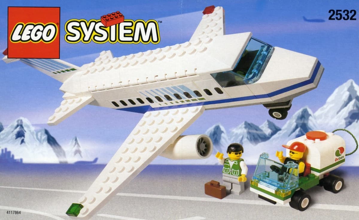 Aircraft and Ground Crew LEGO set (#2532-1)