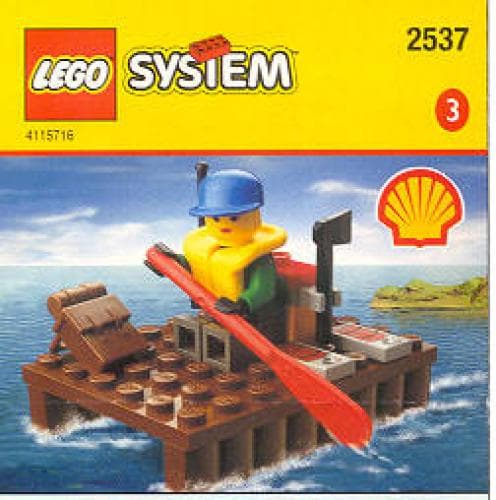 Extreme Team Raft LEGO set (#2537-1)