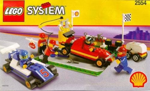 Formula 1 Pit Stop LEGO set (#2554-1)