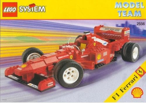 Ferrari Formula 1 Racing Car LEGO set (#2556-1)