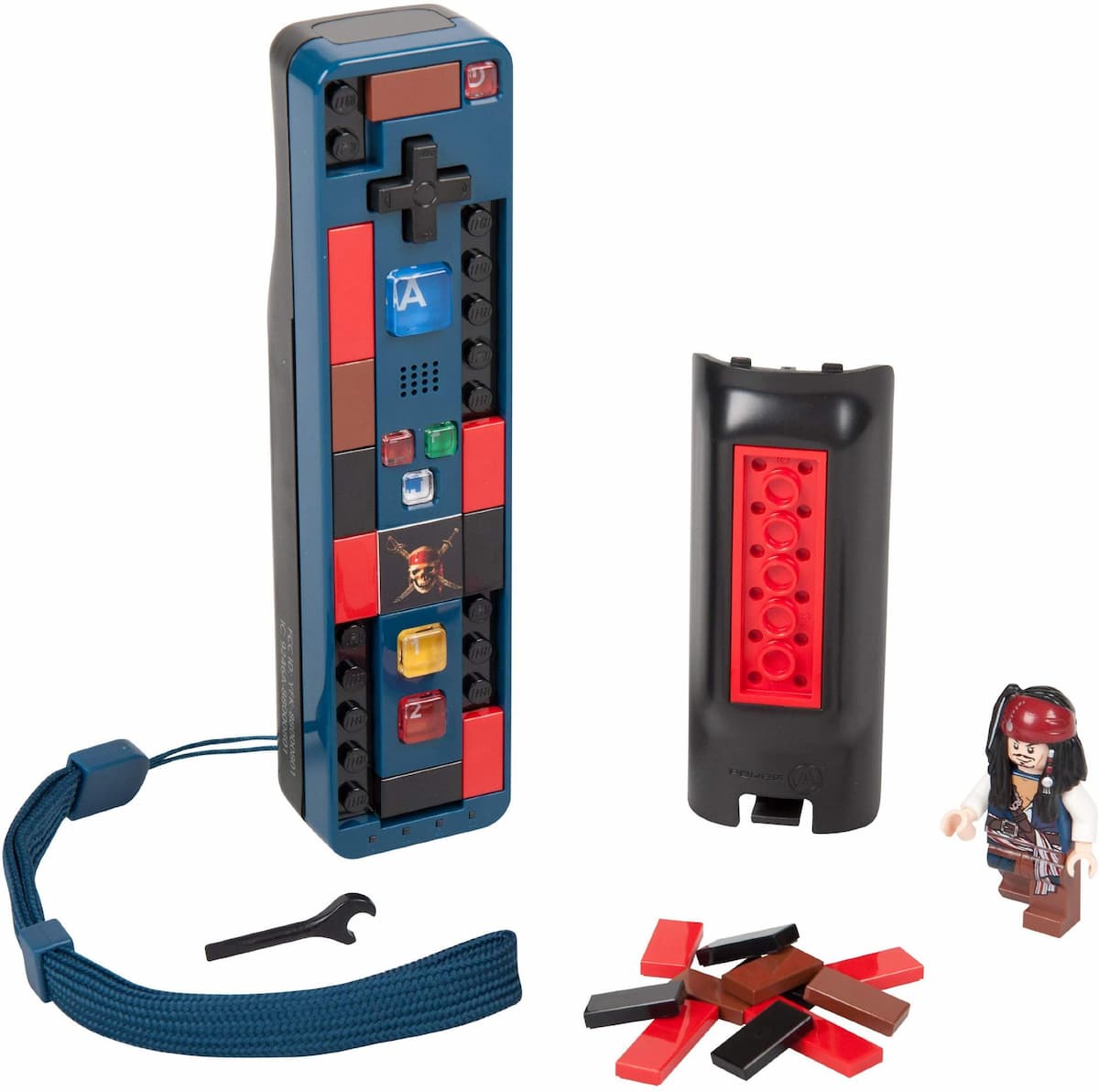Play and Build Remote for Nintendo Wii - Pirates of the Caribbean LEGO set (#258175-2)