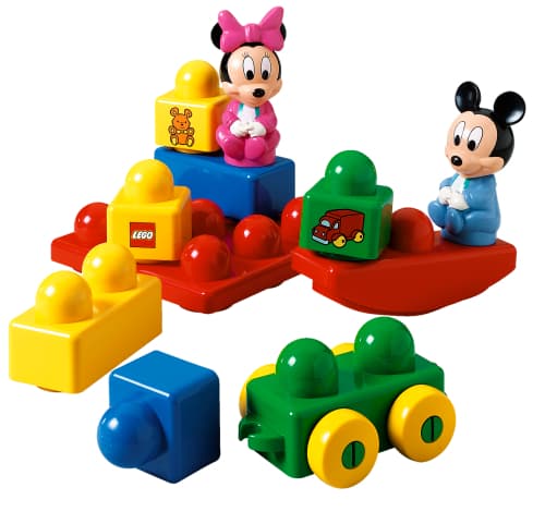 Baby Mickey and Baby Minnie Playground LEGO set (#2594-1)