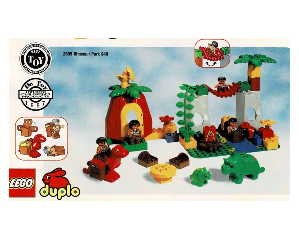 Dinosaur Park LEGO set (#2605-1)