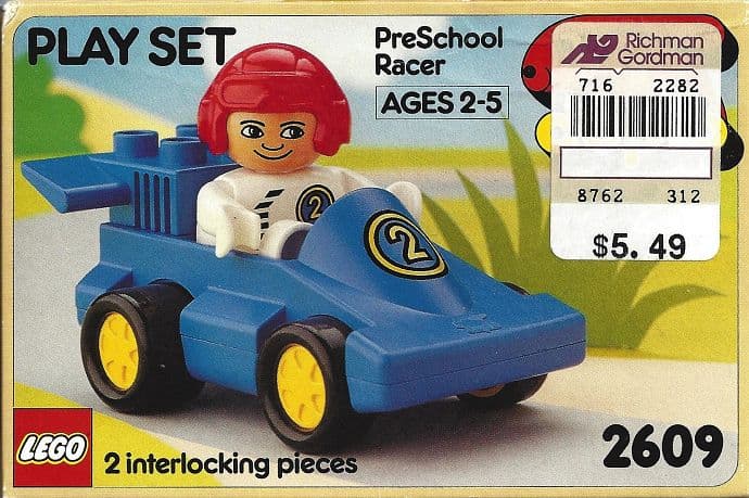 Racer LEGO set (#2609-1, 1990)