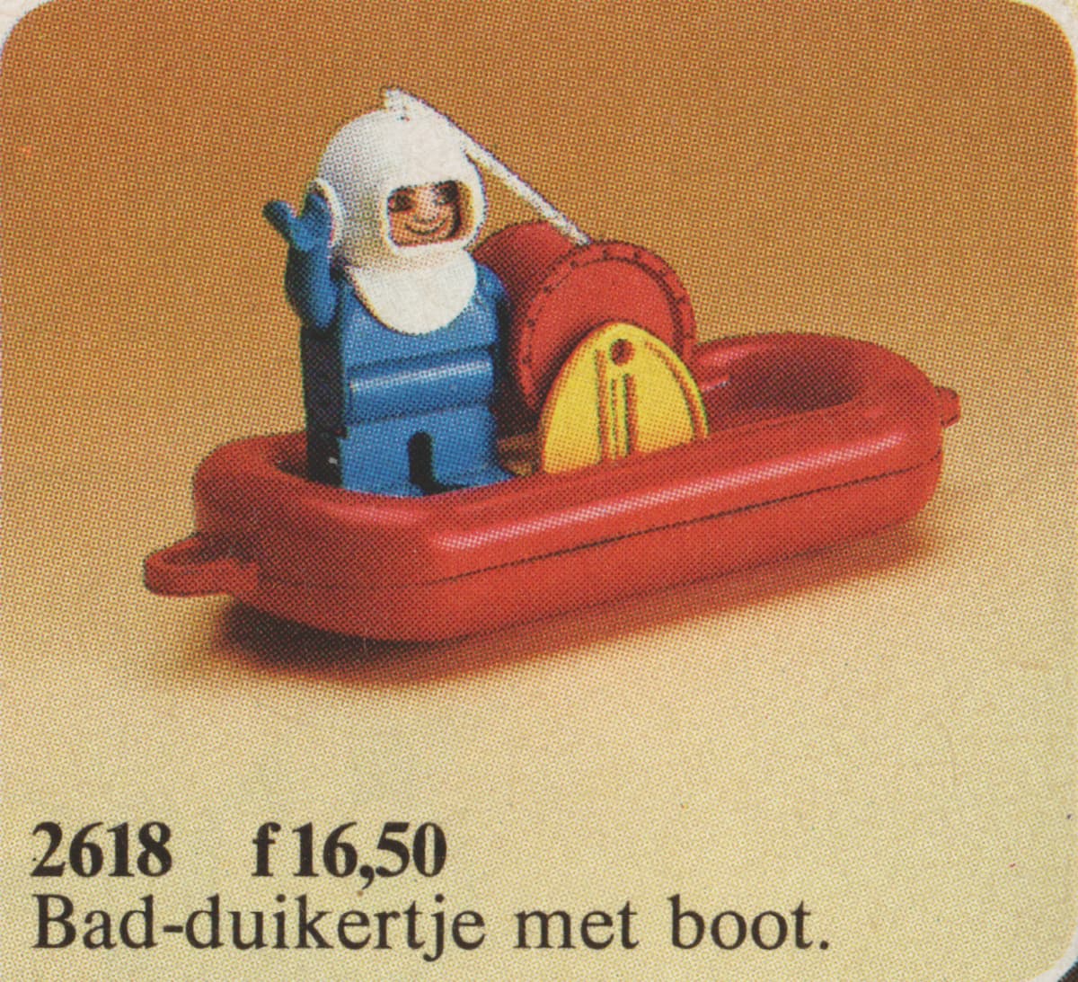 Deep Sea Diver LEGO set (#2618-1, 1984)