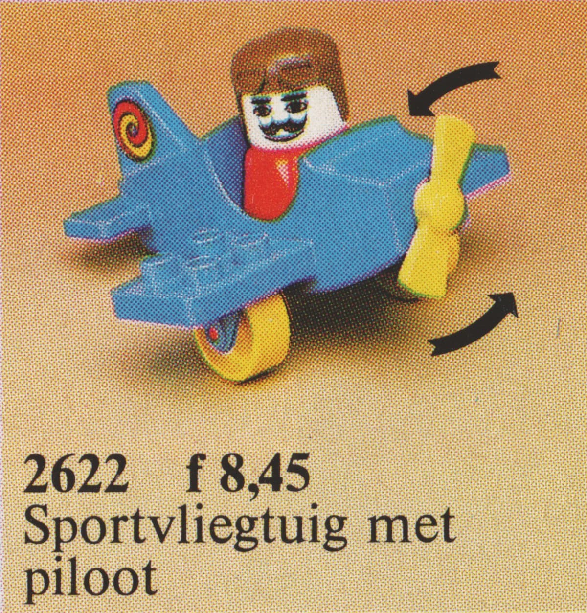Little Plane LEGO set (#2622-1, 1982)