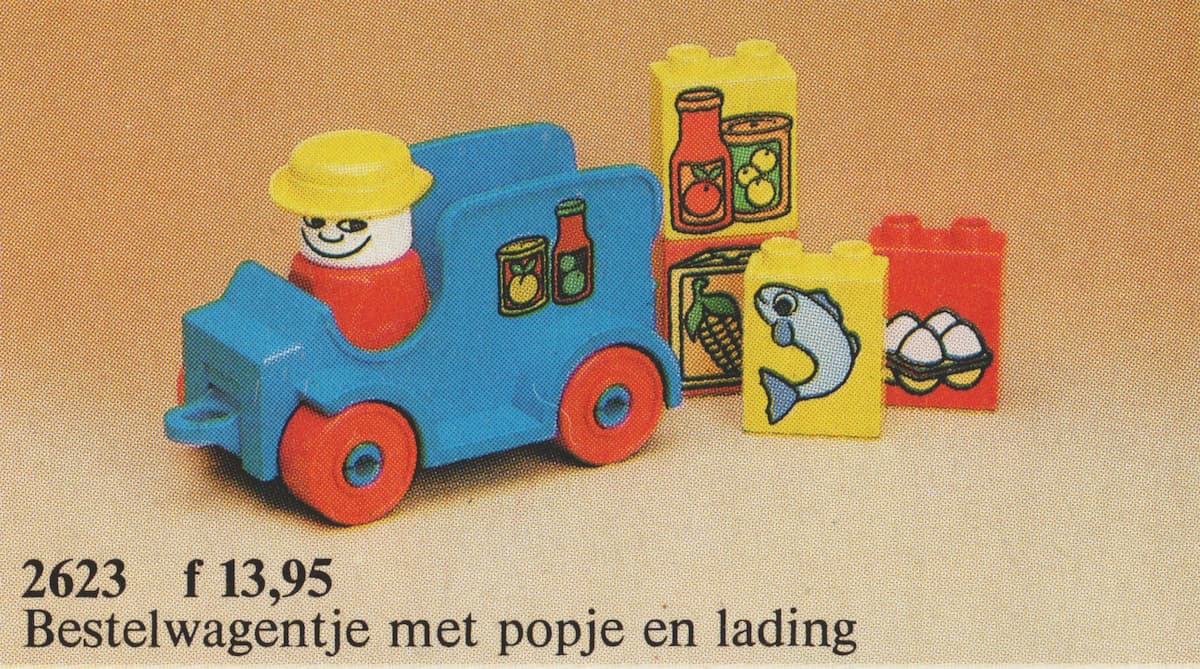 Delivery Truck LEGO set (#2623-1, 1980)