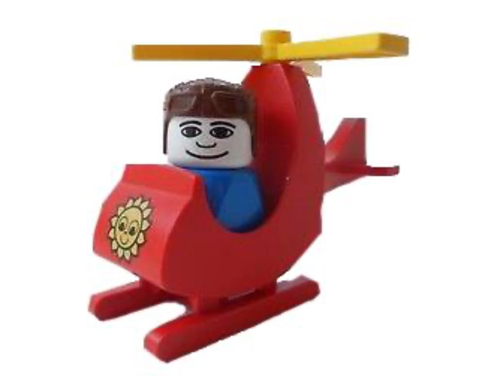 Helicopter LEGO set (#2624-1, 1981)