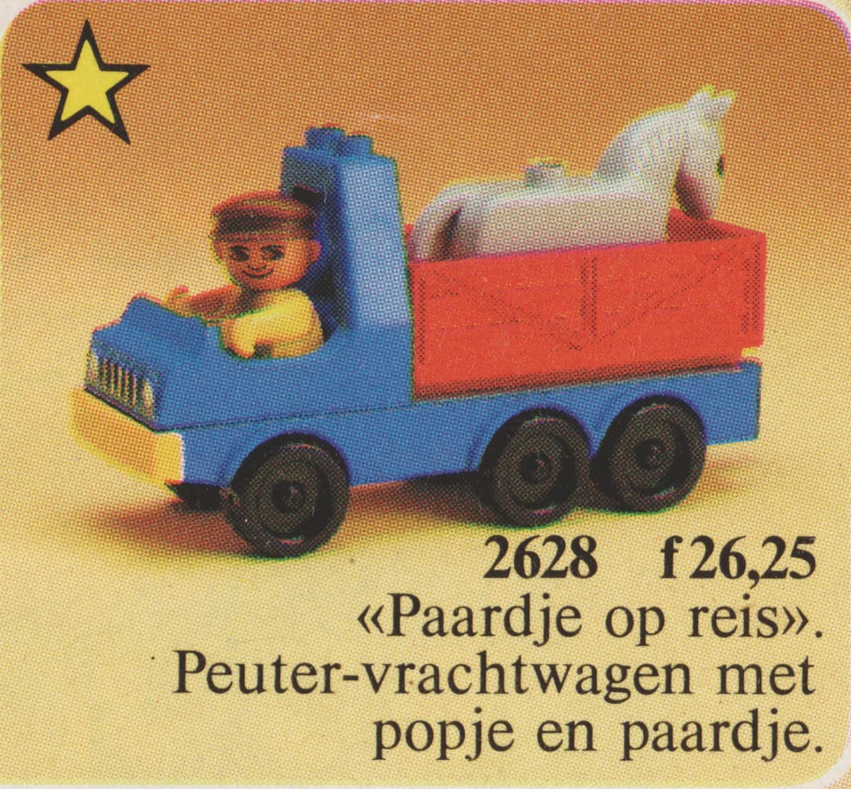 Transport Truck LEGO set (#2628-1, 1987)