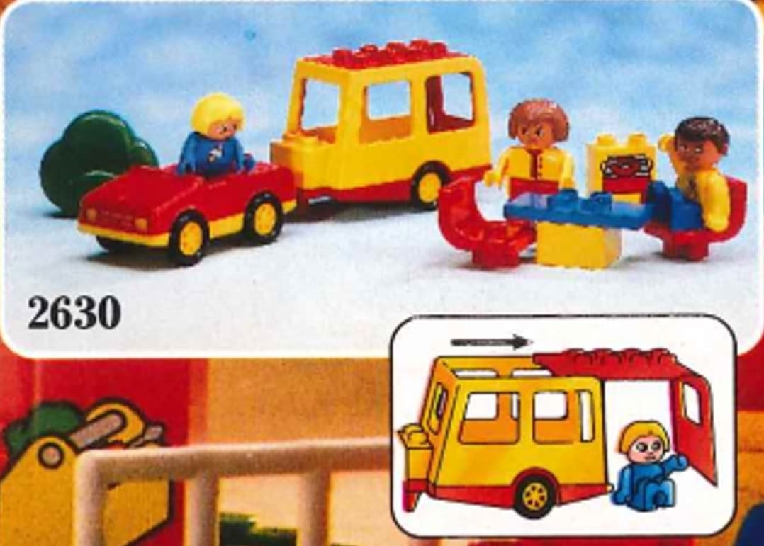 Car and Campervan LEGO set (#2630-2)