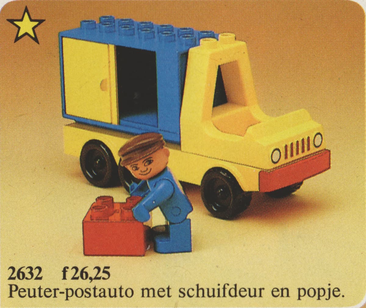 Delivery Truck (Container Transport) LEGO set (#2632-1, 1987)