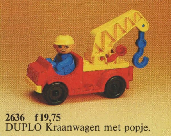 Tow Truck LEGO set (#2636-1, 1984)
