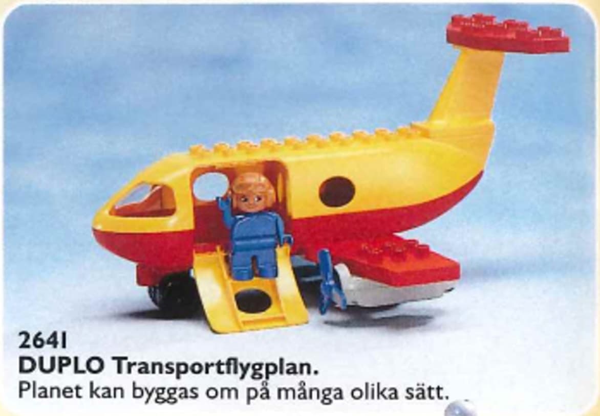 Jumbo Plane LEGO set (#2641-2)