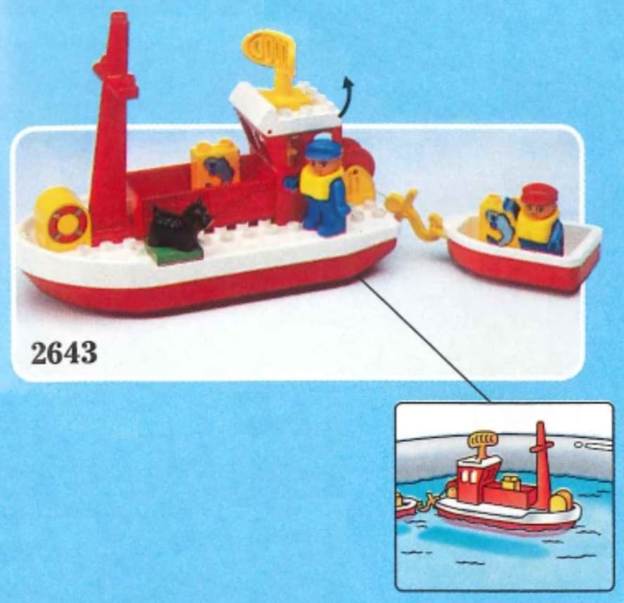 Fishing Boat LEGO set (#2643-1)