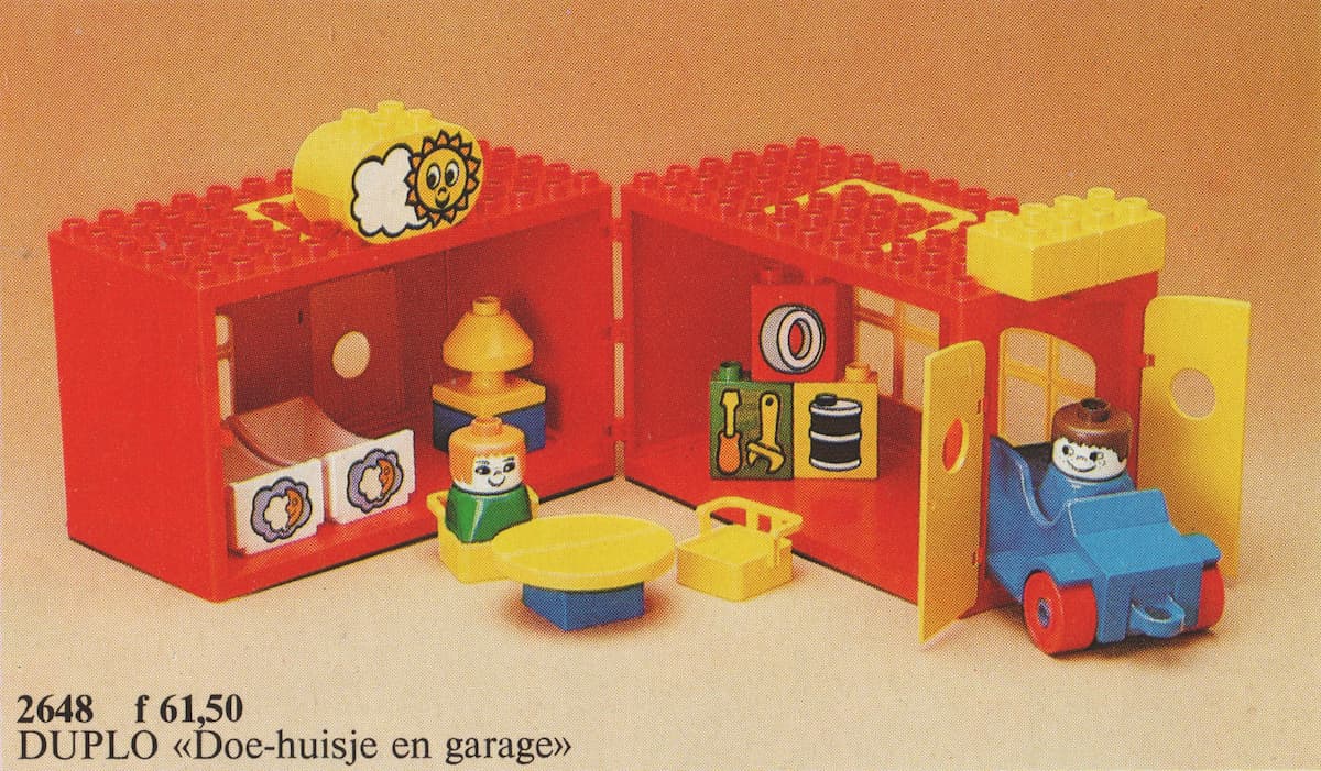 Play-Box Home and Garage LEGO set (#2648-1)