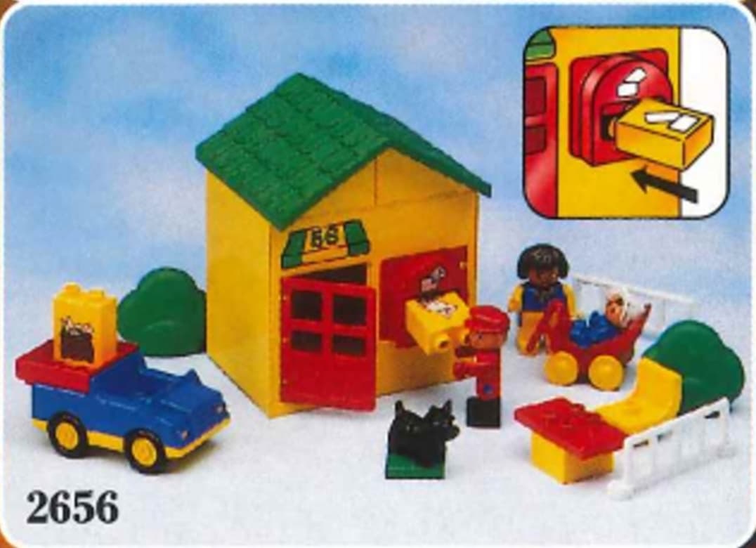 Village Post Office LEGO set (#2656-1)