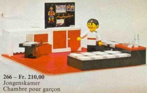 Child's Bedroom LEGO set (#266-1)