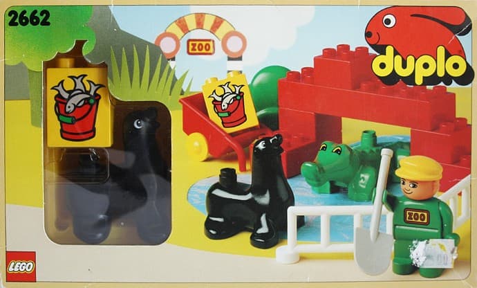 Crocodile and Sea Lion LEGO set (#2662-1)