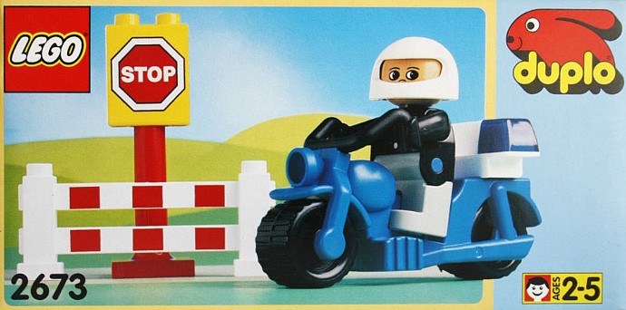 Motorcycle Patrol LEGO set (#2673-1, 1996)