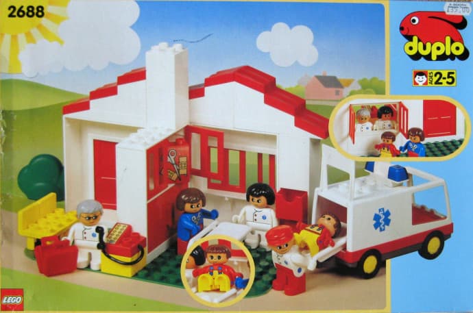 Health Center (Doctor's House) LEGO set (#2688-1)