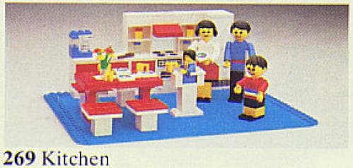 Kitchen LEGO set (#269-1)