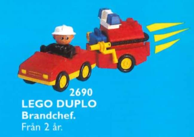 Fire Chief LEGO set (#2690-1, 1995)