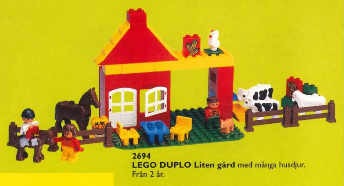 Mini Farm LEGO set (#2694-1)