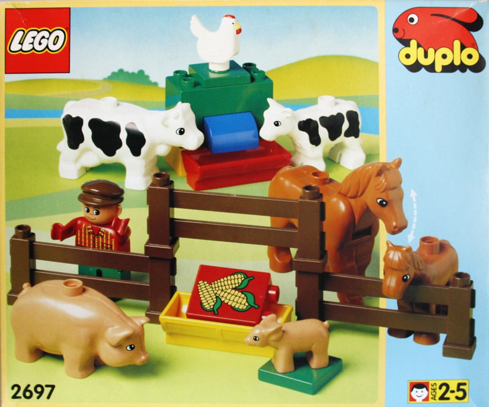 Farm Animals LEGO set (#2697-1)