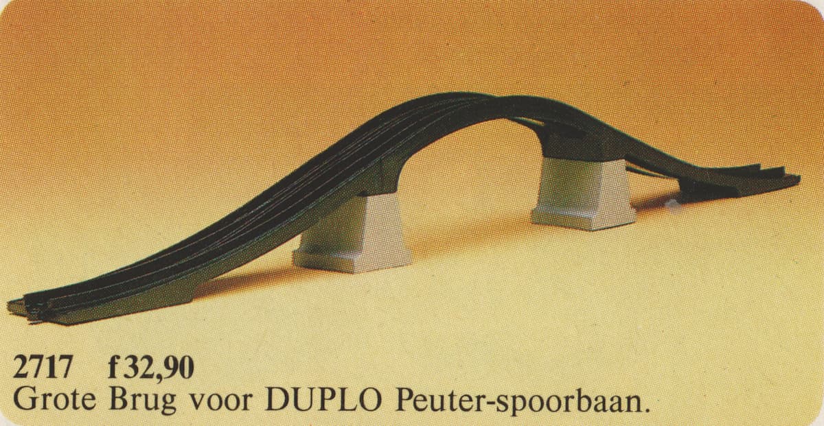 Train Bridge LEGO set (#2717-1)