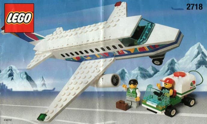 Aircraft and Ground Crew (Air 2000 Version) LEGO set (#2718-1)