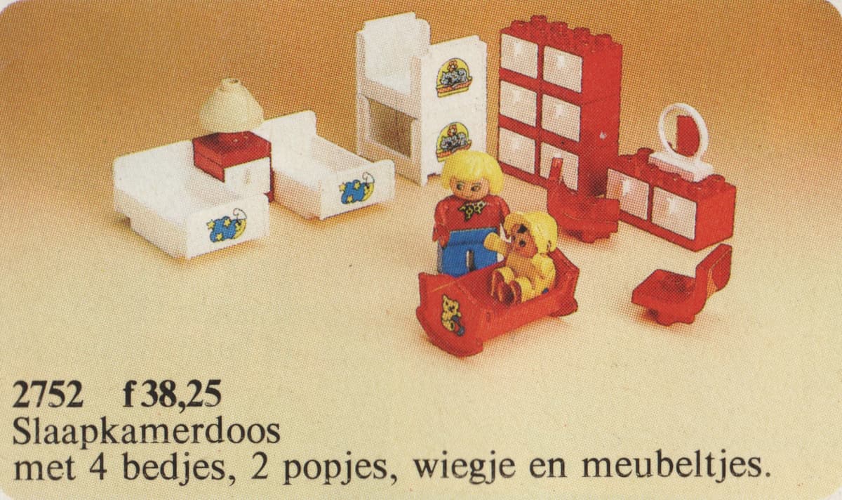 Bedroom LEGO set (#2752-1)