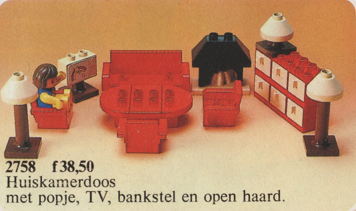 Living Room LEGO set (#2758-1)