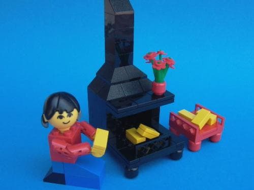 Fireplace LEGO set (#277-1)