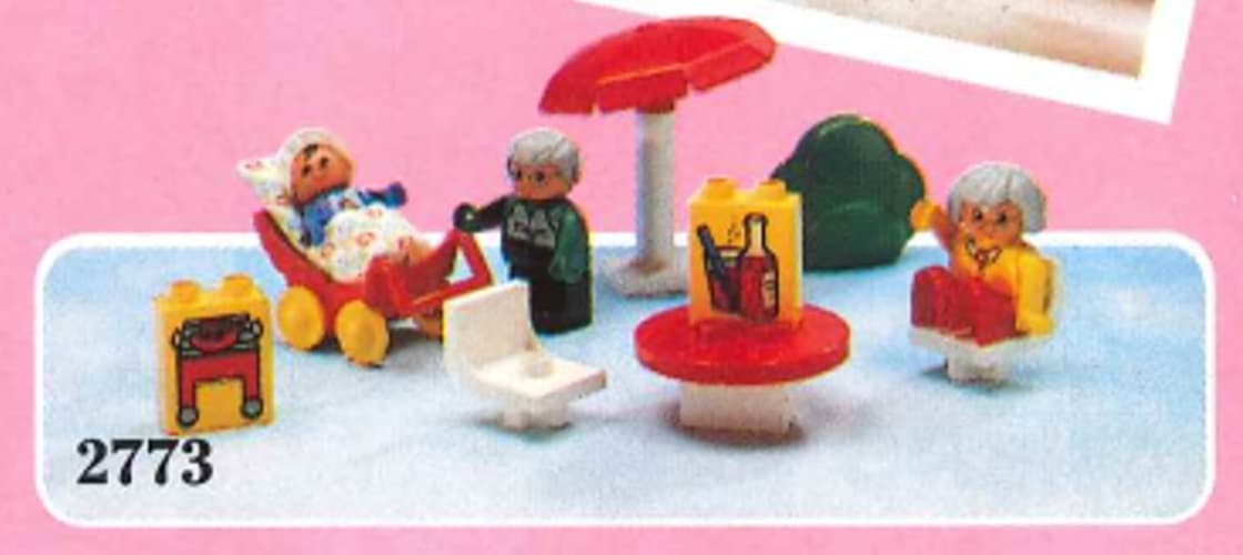 Barbecue LEGO set (#2773-1)