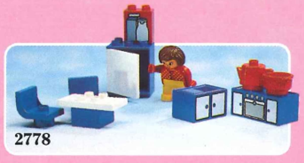 Kitchen LEGO set (#2778-1)