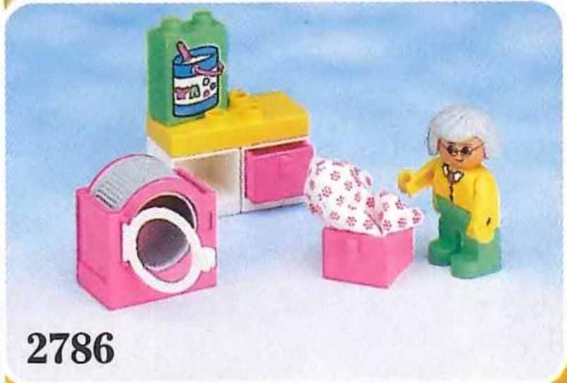 Laundry Room LEGO set (#2786-1)