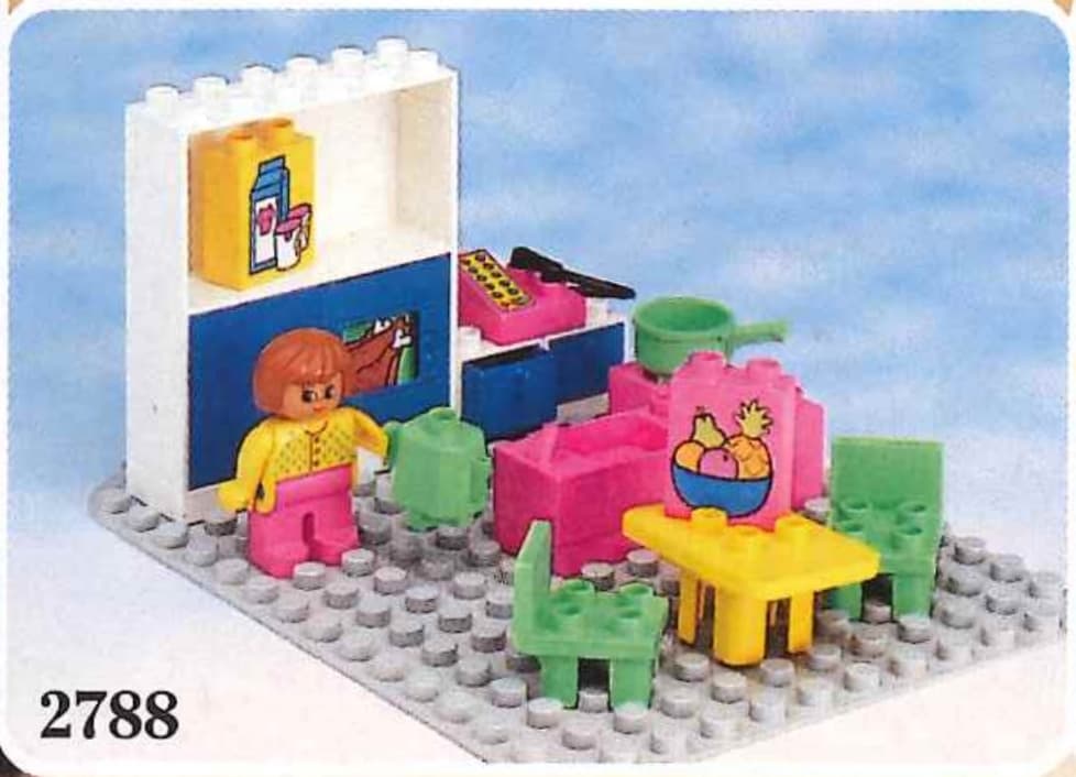 Kitchen LEGO set (#2788-1)