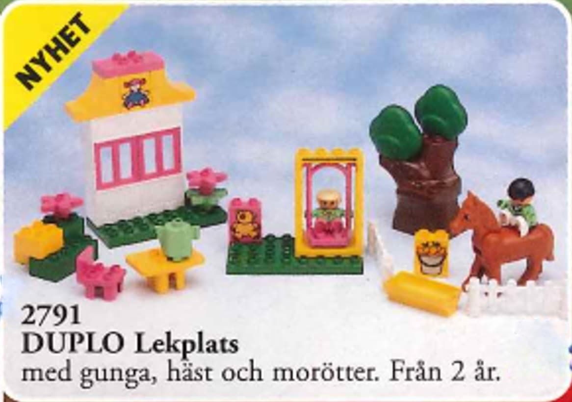 Playground LEGO set (#2791-1)