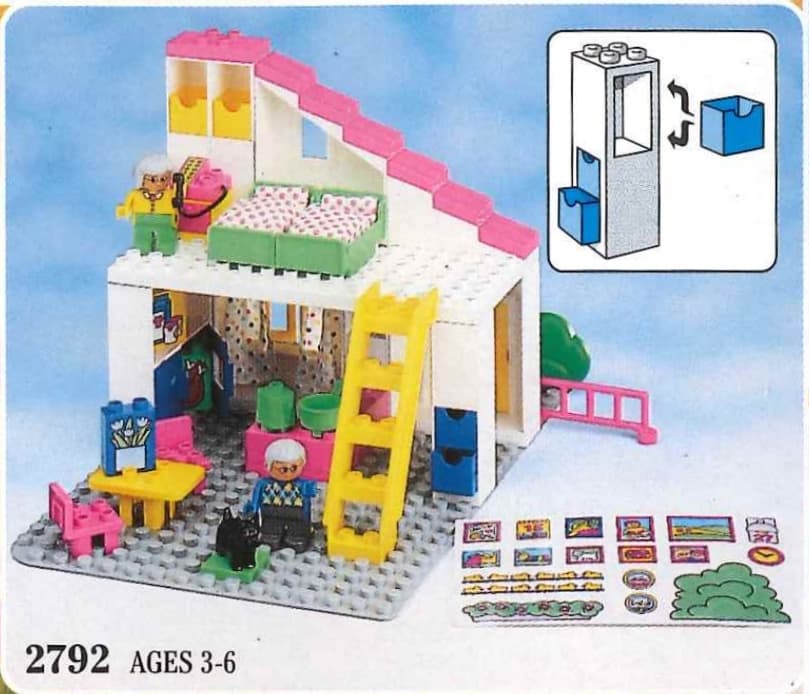Grandma's House LEGO set (#2792-1)