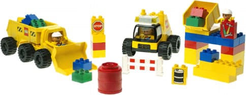 Big Wheels Road Worker Set LEGO set (#2814-1)