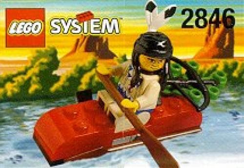 Indian Kayak LEGO set (#2846-1)