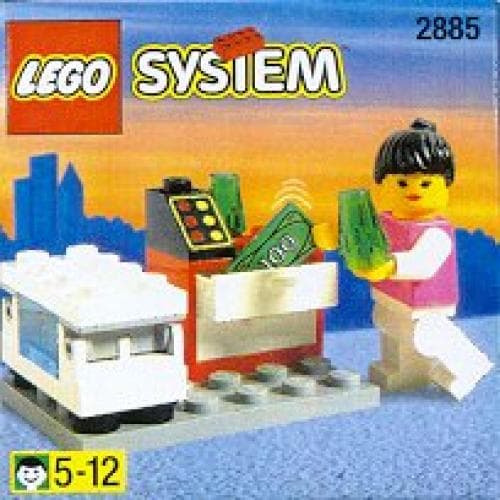 Ice Cream Seller LEGO set (#2885-1, 1997)